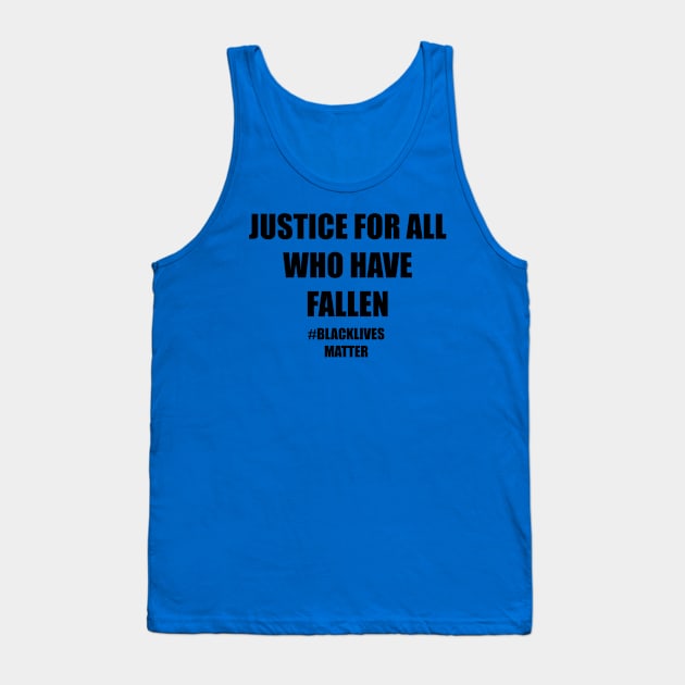 Black Lives Matter Tank Top by FSimmons1006